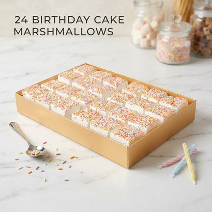 24 BIRTHDAY CAKE MARSHMALLOWS
