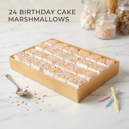 24 BIRTHDAY CAKE MARSHMALLOWS