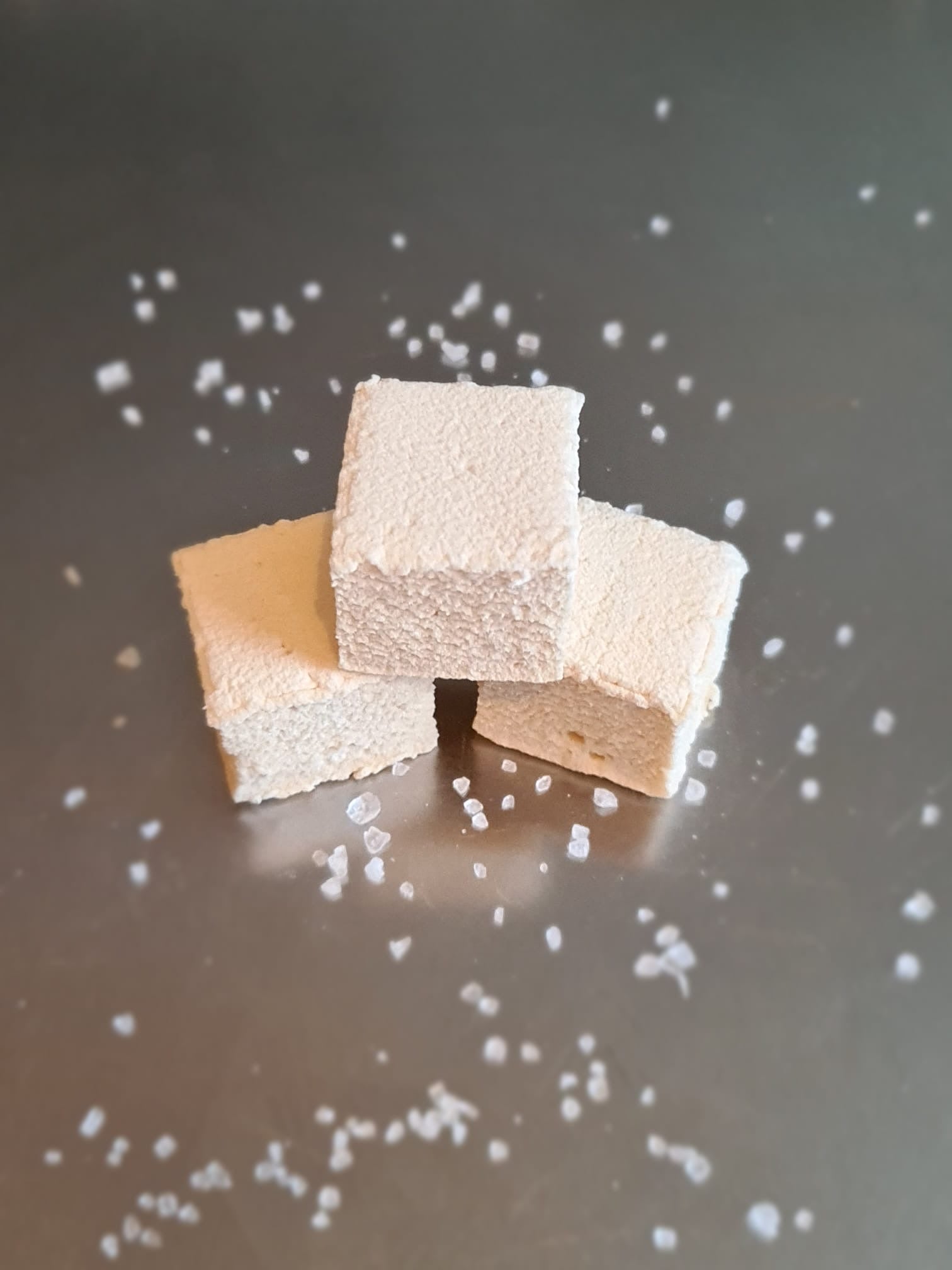 3 Salted caramel gourmet marshmallows